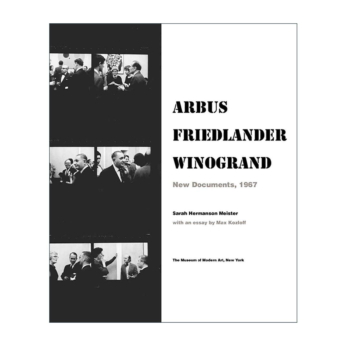 英文原版 Arbus Friedlander Winogrand New Documents 1967 阿勃丝 弗里德兰德 温诺格兰德 新纪实 摄影作品集精装 进口英语书籍