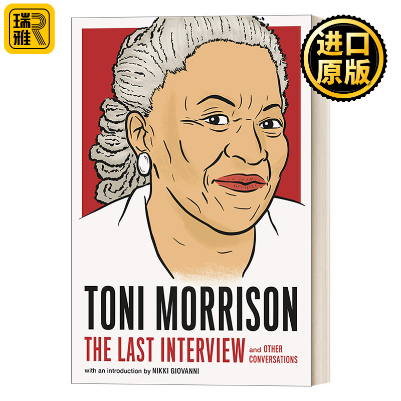 现货    Toni Morrison The Last Interview      英文原版