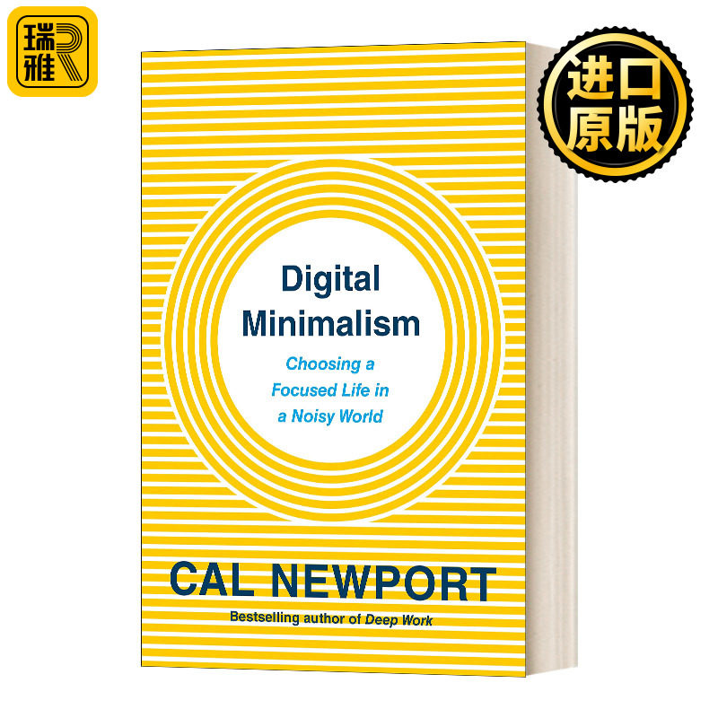 数字极简主义 用更少的科技过更好的生活 英文原版 Digital Minimalism Mr-Exp 英文版 Cal Newport 进口英语原版书籍怎么看?