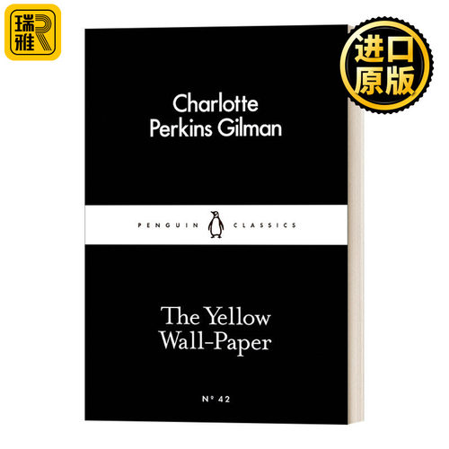 英文原版 The Yellow Wall Paper 吉尔曼 黄壁纸 英文版 Charlotte Perkins Gilman 进口英语原版书籍