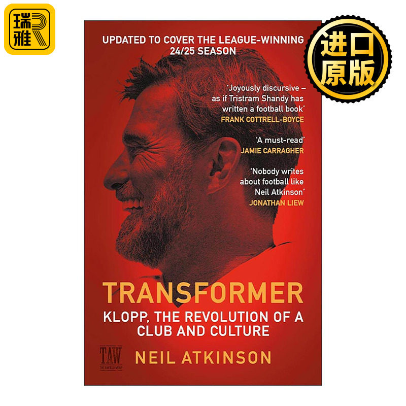英文原版 Transformer 转变者 尤根·克洛普与利物浦俱乐部 英文版 进口英语原版书籍