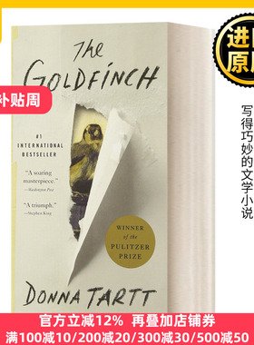 金丝雀 英文原版 The Goldfinch 唐娜塔特 普利策奖获奖小说 Donna Tartt 校园秘史The Secret History作者 进口英语书籍