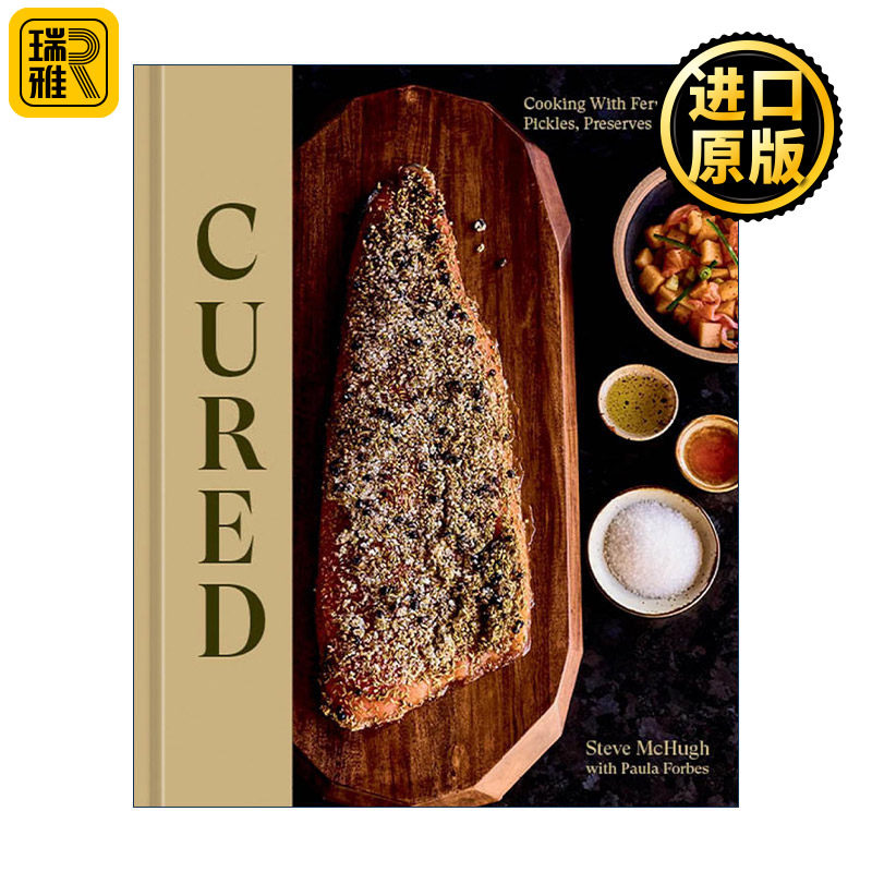 Cured 腌制 用发酵罐 泡菜 蜜饯等烹饪食谱 六次詹姆斯 比尔德奖提名主厨Steve McHugh 精装