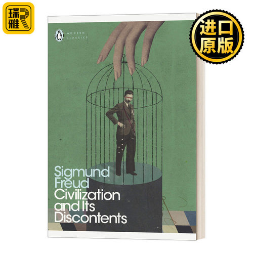 英文原版 Civilization and Its Discontents 文明与不满 弗洛伊德 现代经典 英文版 Sigmund Freud 进口英语原版书籍