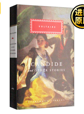 老实人及其他短篇小说 Everyman精装版 英文原版 Candide and Other Stories 伏尔泰 英文版 Voltaire 进口英语原版书籍
