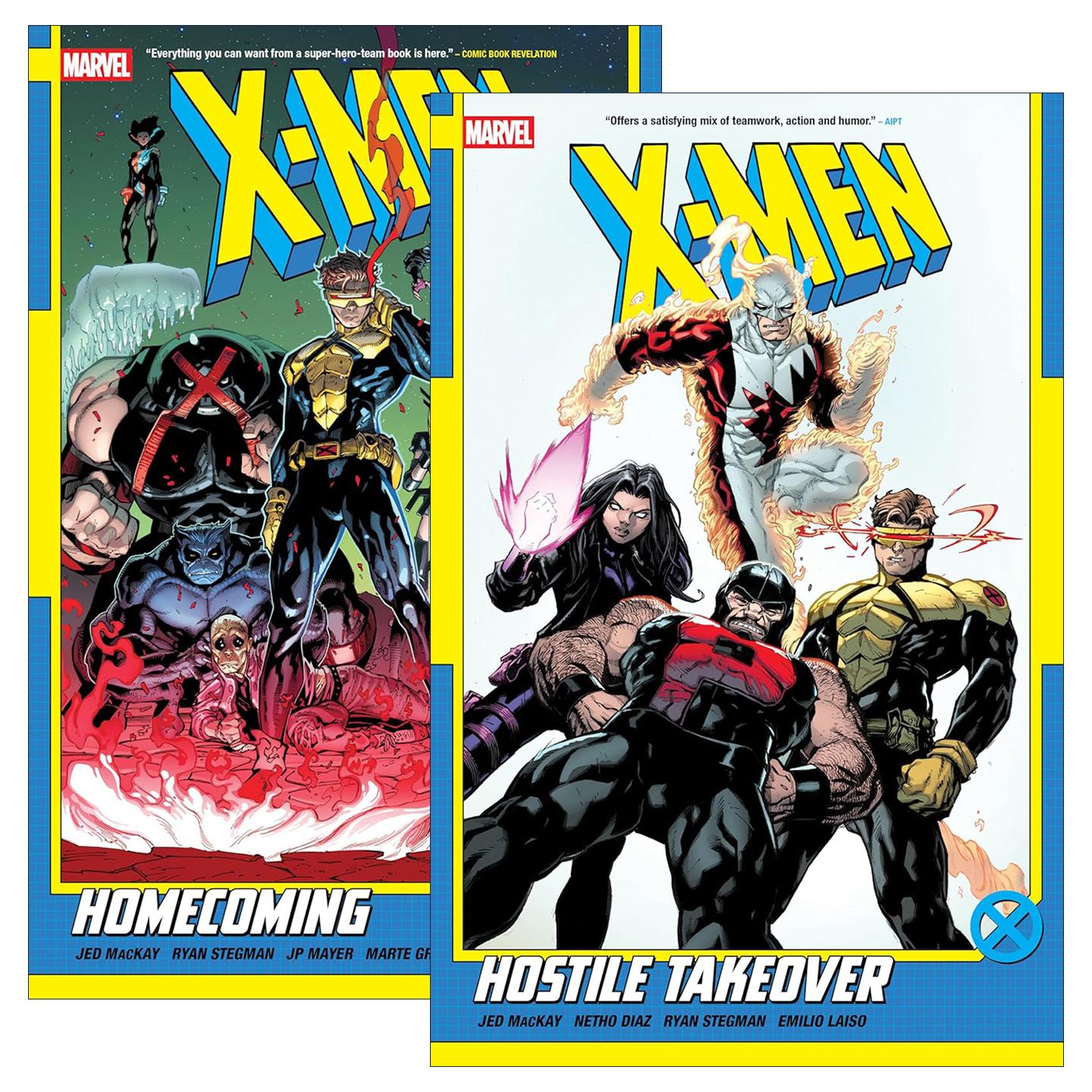 英文原版 X-Men By Jed Mackay X战警2册 漫威漫画 英文版 进口英语原版书籍