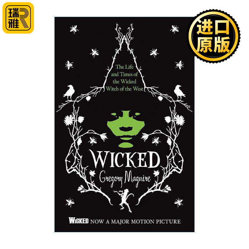 英文原版 Wicked 魔法坏女巫 绿野仙踪百老汇音乐剧 A妹电影原著奇幻小说 英文版 进口英语原版书籍