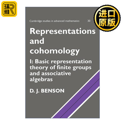 Representations And Cohomology 英文原版