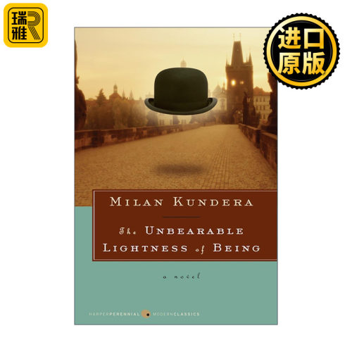 英文原版 The Unbearable Lightness of Being 不能承受的生命之轻 Harper经典豪华系列 英文版 进口英语原版书籍