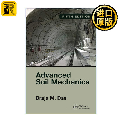 正版 Advanced Soil Mechanics, Fifth Edition 英文原版 进口英语书籍