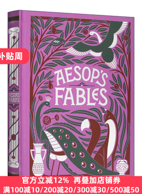 Aesop's Fables (children's)巴诺儿童经典皮革精装版：伊索寓言 皮革精装版 英文原版