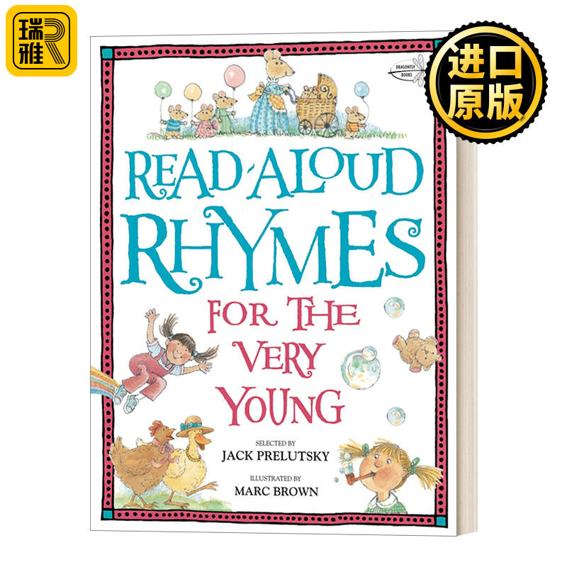 Read-Aloud Rhymes for the Very Young 儿童启蒙读物 少儿英语诗歌朗诵韵文 启蒙早教故事