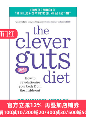 英文原版 The Clever Guts Diet 轻断食 完美瘦身的肠道革命 麦克尔?莫斯利 医学博士 Dr. Michael Mosley 进口英语原版书籍