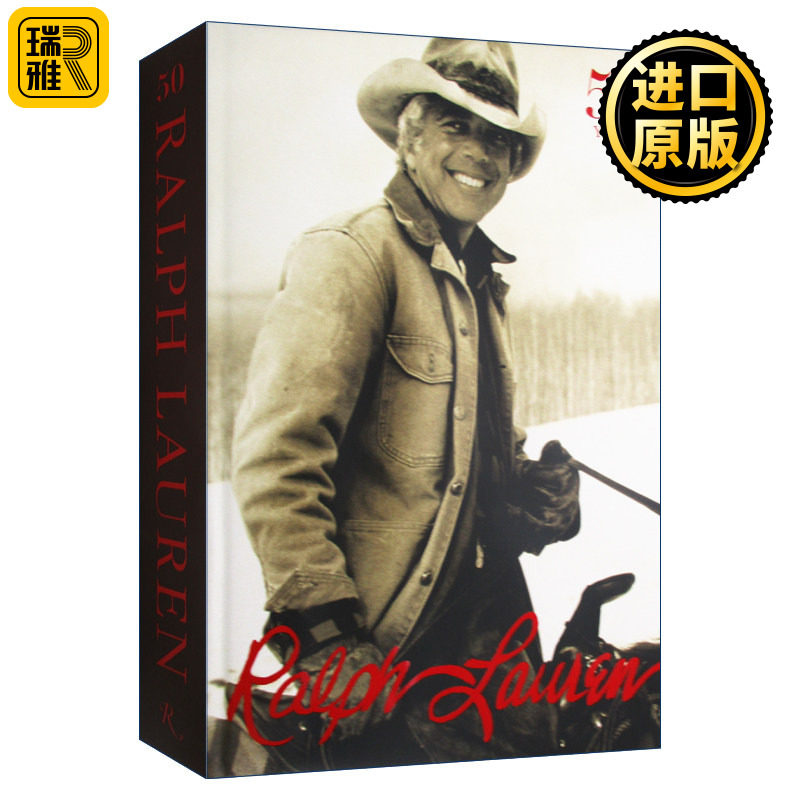 英文原版 Ralph Lauren Revised and Expanded Anniversary Edition 拉尔夫劳伦时尚品牌服装艺术摄影画册 精装 进口英语书