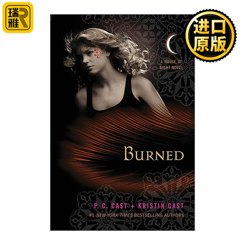 英文原版 Burned 燃烧 暗夜学院系列 英文版 进口英语原版书籍