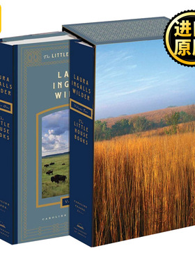 英文原版 Laura Ingalls Wilder The Little House Books The LOA Collection小木屋 两本盒装套装 精装美国文库 英文版进口英语书