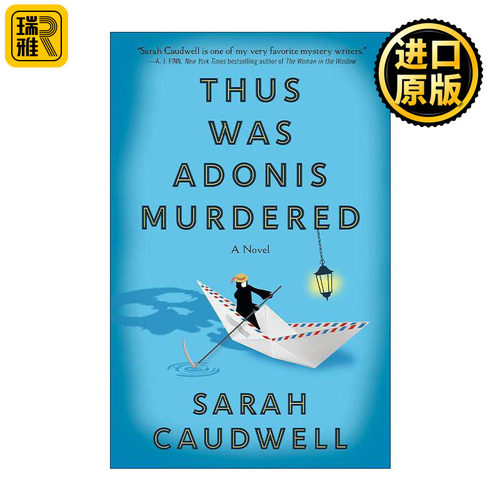 英文原版 Thus Was Adonis Murdered  就这样 阿多尼斯 推理小说 Sarah Caudwell 英文版 进口英语原版书籍