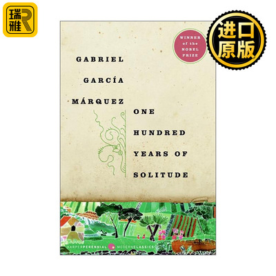 英文原版 One Hundred Years of Solitude 百年孤独 Harper经典豪华系列 英文版 进口英语原版书籍