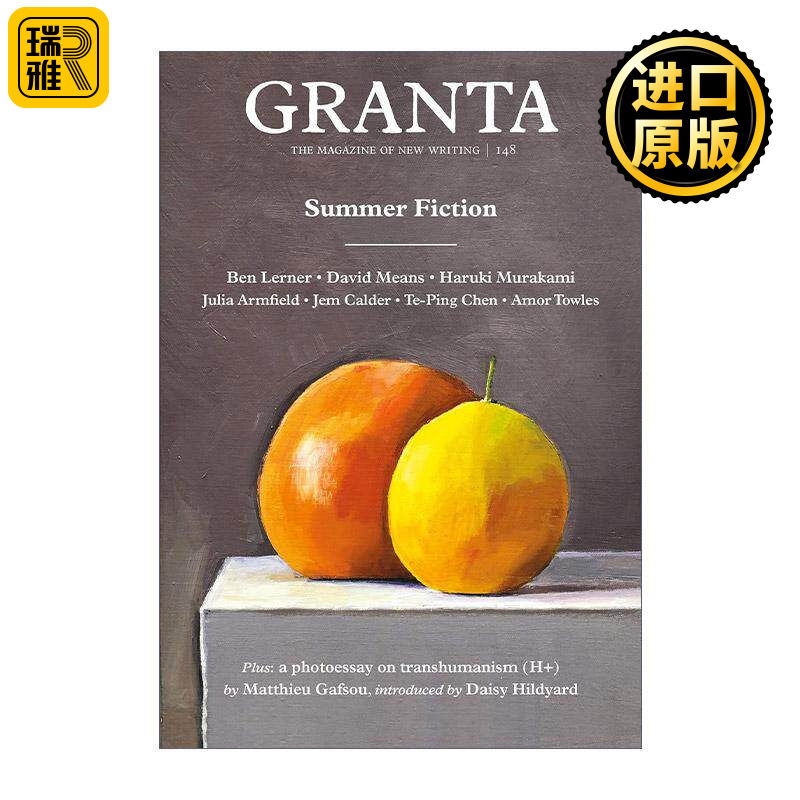 英文原版 Granta 148 Summer Fiction 格兰塔文学杂志 夏日故事集 村上春树 埃默·托尔斯等 英文版 进口英语原版书籍