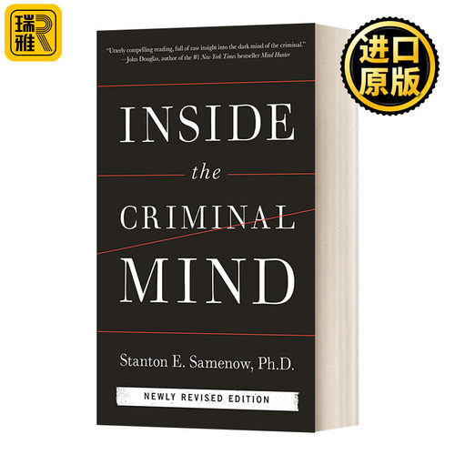 Inside the Criminal Mind (Revised and Updated Edition) 犯罪心理分析（修订扩展版） Stanton Samenow斯坦顿·萨梅洛