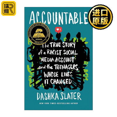 英文原版 Accountable 负责 一个种族主义社交媒体账号的真实故事及其对青少年生活的影响 霸凌 英文版 进口英语原版书籍