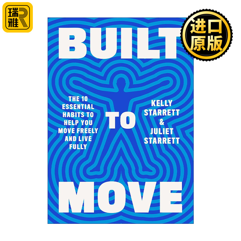 正版 Built to Move 英文原版 进口英语书籍