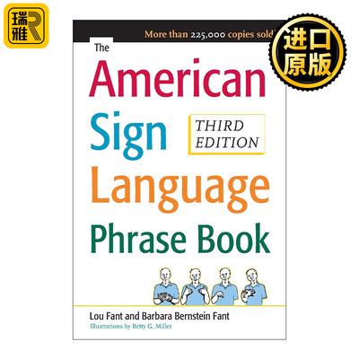 American Sign Language Phrase Book  美国手语短语书 第3版