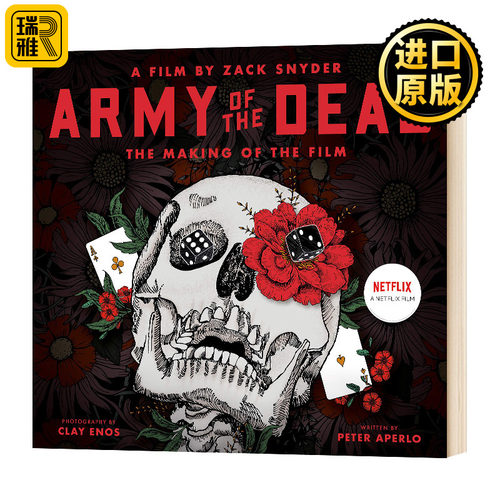 活死人军团电影艺术画册设定集 英文原版 Army of the Dead: A Film by Zack Snyder: The Making of the Film 扎导 电影幕后制作