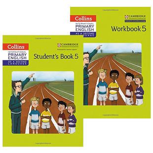 英国国际学校小学五年级英语教材练习册2册 Collins Primary English Student's Book Workbook Stage 5 英文原版 进口英语书籍