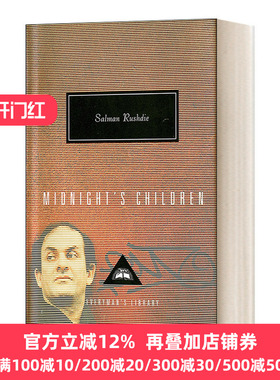 英文原版小说 Midnight's Children 午夜之子 萨曼·鲁西迪 Everyman精装版 英文版 Salman Rushdie 进口英语原版书籍