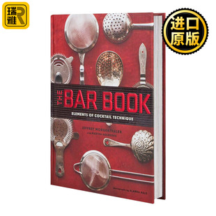 Book Cocktail 鸡尾酒制作 Bar 英文版 英语书籍 酒吧之书 Morgenthaler Elements The 英文原版 Technique 进口原版 Jeffrey