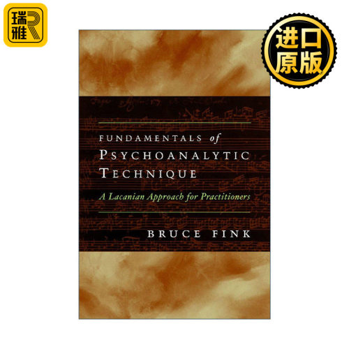 Fundamentals of Psychoanalytic Technique 精神分析技术的基础 拉康派实践者指南 Bruce Fink