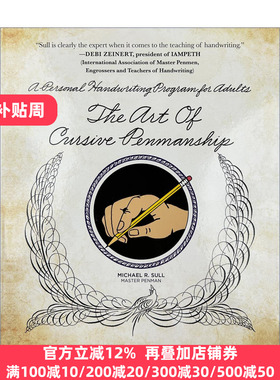 The Art of Cursive Penmanship 英文花式字体 精装 螺旋装帧