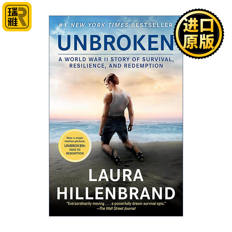 英文原版 Unbroken Mti 坚不可摧 电影版 劳拉·希伦布兰德 英文版 进口英语原版书籍