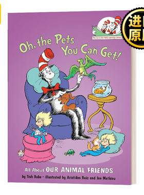 Oh the Pets You Can Get Animal Frie Tish Rabe儿童绘本