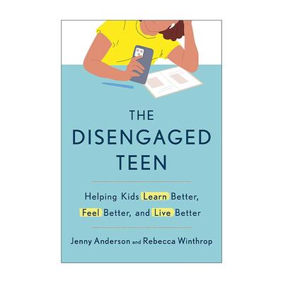 英文原版 The Disengaged Teen 无所事事的青少年 心理健康 育儿指南 教育 精装 Jenny Anderson 英文版 进口英语原版书籍