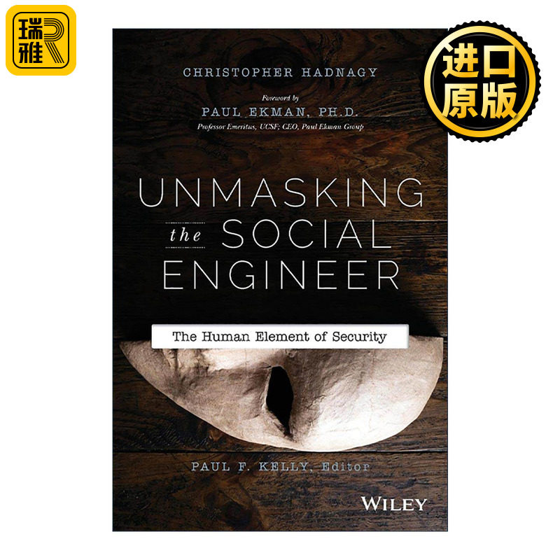 英文原版 Unmasking the Social Engineer 社会工程卷2 解读肢体语言 英文版 进口英语原版书籍