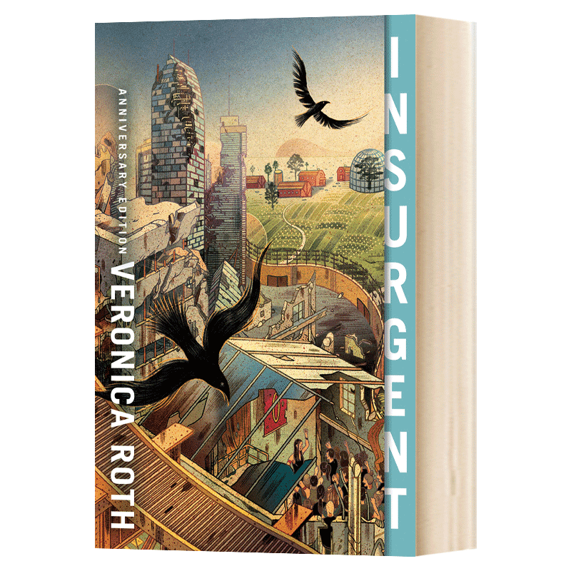 分歧者2 10周年纪念版 英文原版 Insurgent - Divergent Trilogy Book 2 英文版 Veronica Roth 全英文版进口原版英语书籍
