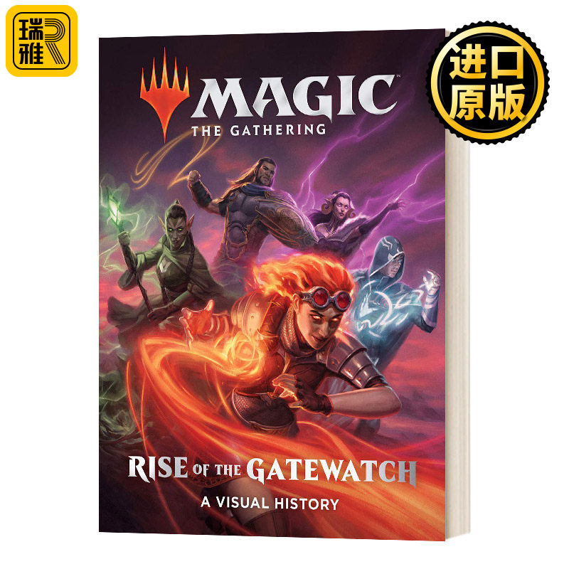 英文原版 Magic The Gathering: Rise Of The Gatewatch 万智牌 竞技场游戏艺术 精装 英文版 Wizards of the Coast进口英语原版书