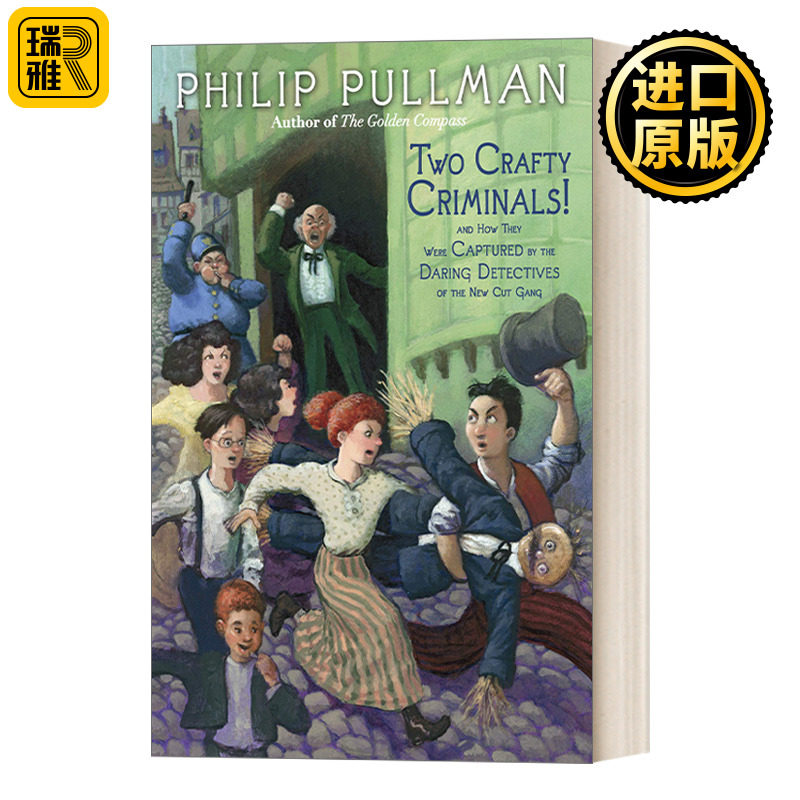英文原版 Two Crafty Criminals! 两个狡猾的罪犯! 儿童幽默侦探推理故事小说 黑暗物质三部曲作者Philip Pullman