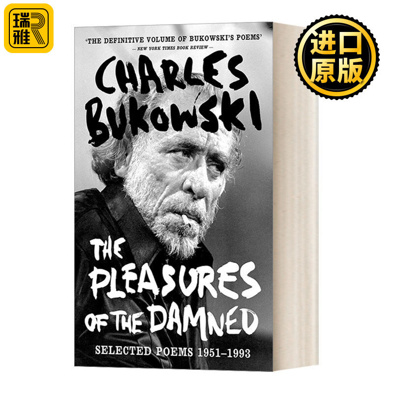 英文原版 The Pleasures of the Damned 诅咒之乐 布考斯基诗选1951-1993 英文版 Charles Bukowski 进口英语原版书籍