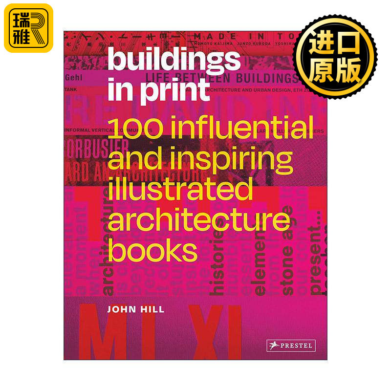 英文原版 Buildings in Print 建筑书之书 100本有影响力的建筑设计书籍精装 英文版 进口英语原版书籍