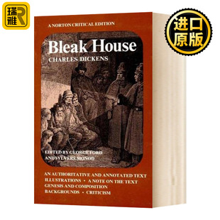 Critical 英语书籍 英文原版 Literature English Editions英国文学选集Anthology Norton House Bleak 诺顿文学解读系列 荒凉山庄