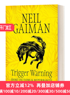 高能预警 英文原版 Trigger Warning Short Fictions and Disturbances 尼尔盖曼后背发凉短篇集Neil Gaiman coraline作者英语书籍