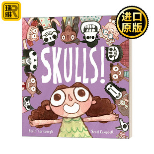 精装 英文版 正版 Skulls 原著进口英语书籍 纯全英文版 头骨 Thornburgh 英文原版 Blair