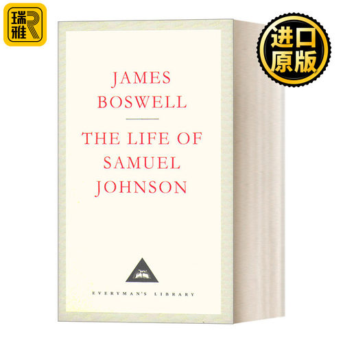 The Life Of Samuel Johnson 塞缪尔·约翰逊传 Everyman精装版