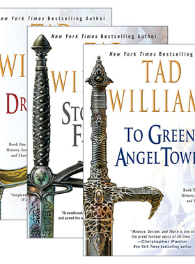 英文原版 Memory  Sorrow  and Thorn 回忆 悲伤与荆棘系列1-3册 Tad Williams泰德·威廉姆斯 英文版 进口英语原版书籍