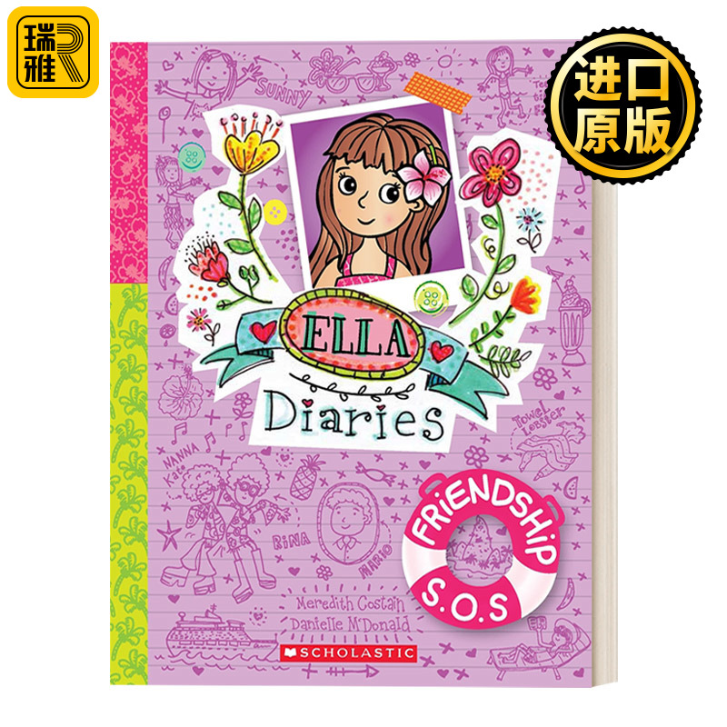 Ella Diaries: Friendship S.O.S 艾拉日记8 友谊求救 英文原版