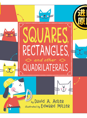 英文原版 Squares, Rectangles, and other Quadrilaterals Ed Miller