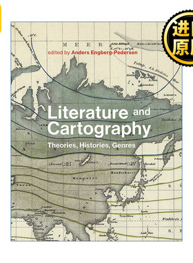 英文原版 Literature and Cartography (The MIT Press) 文学与制图 理论 历史 体裁 地图绘制 文学研究 Anders Engberg-Pedersen